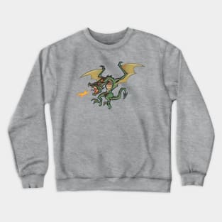 Dragon mascot Crewneck Sweatshirt